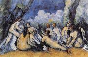 Paul Cezanne Les grandes Baigneuses Sweden oil painting artist